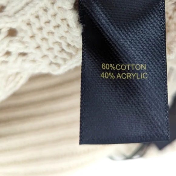 House of Harlow 1960 Sweater Set Crop Top Pencil Skirt NEW Womens Large Ivory - Picture 13 of 16